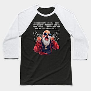 Santa Claus Baseball T-Shirt